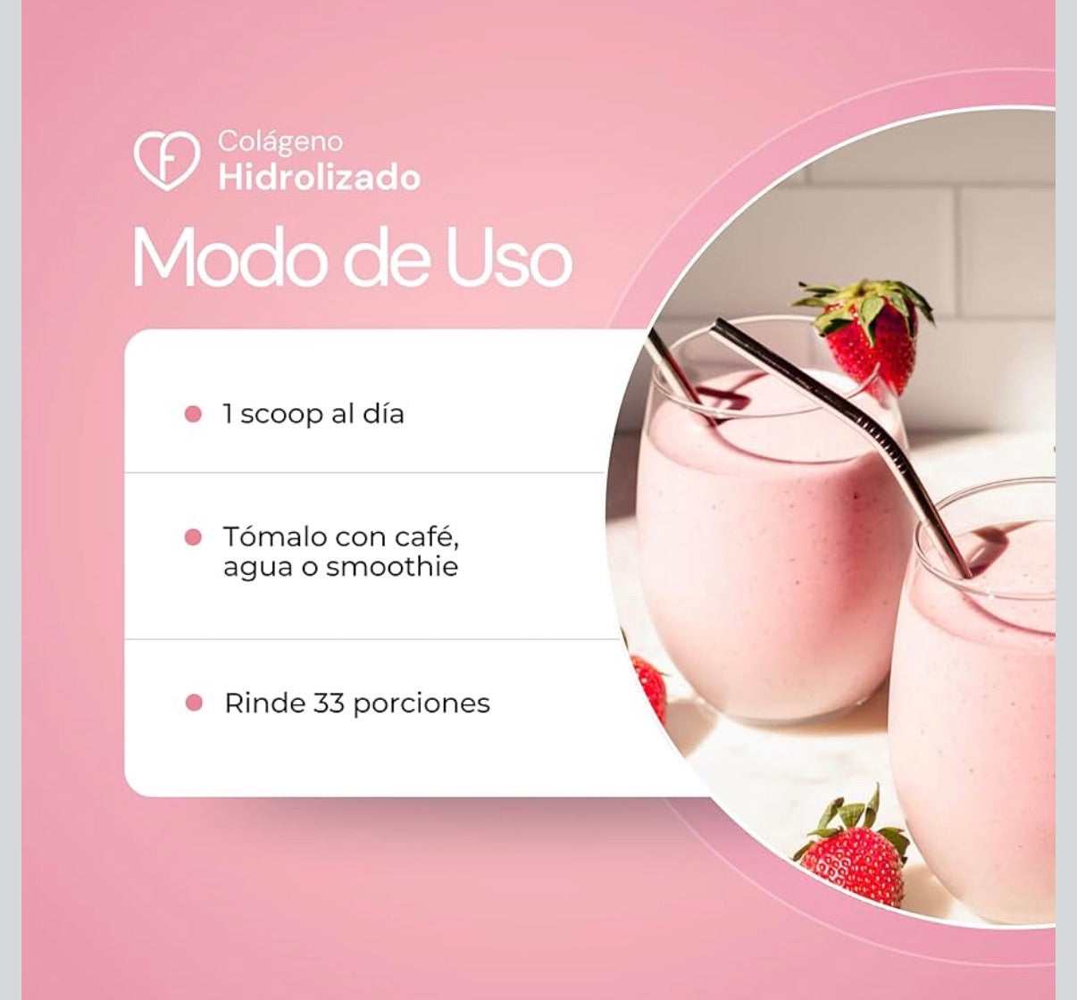 Hydrolyzed Collagen Peptides + Vitamin C + Supports Skin Elasticity