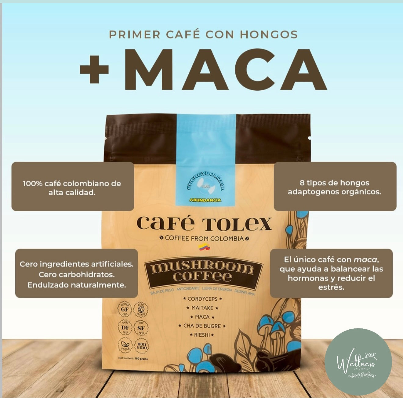 Mushroom Coffee Bundle (Cafe Tolex )LIMITED TIME
