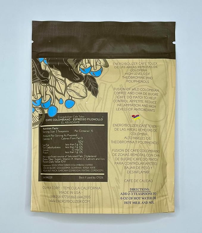 Wellness Mushroom Coffee ( Cafe Tolex)