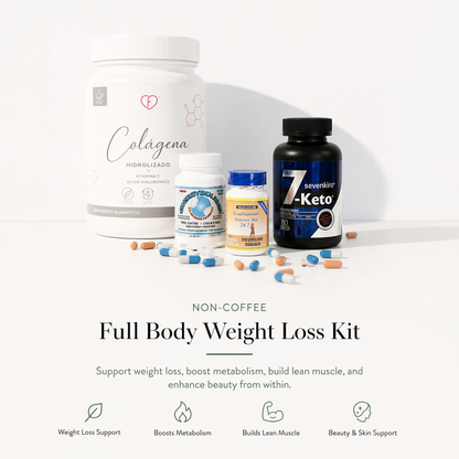 Full Body Weight Loss Kit + Collagen (Non-Coffee)