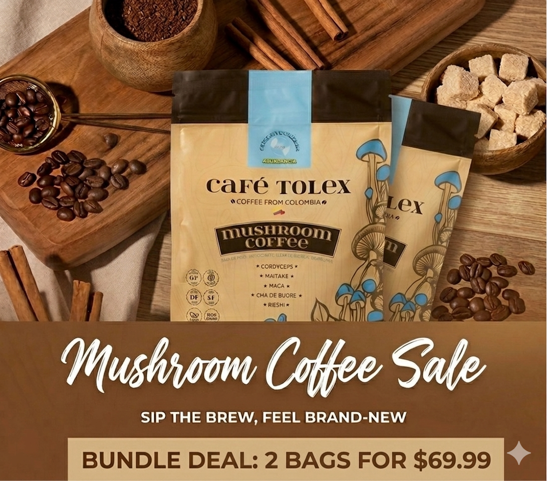 Mushroom Coffee Bundle (Cafe Tolex )LIMITED TIME